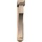 Ekena Millwork Westlake Arts and Crafts Smooth Bracket w/ Offset Brace, Douglas Fir, 5 1/2"W x 34"D x 34"H BKT0604X34X34WTL03SDF - alternate 3